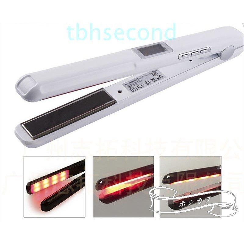 21最新モデル ヘアアイロン 超音波機能 赤外線 髪に栄養を吸収させやすく