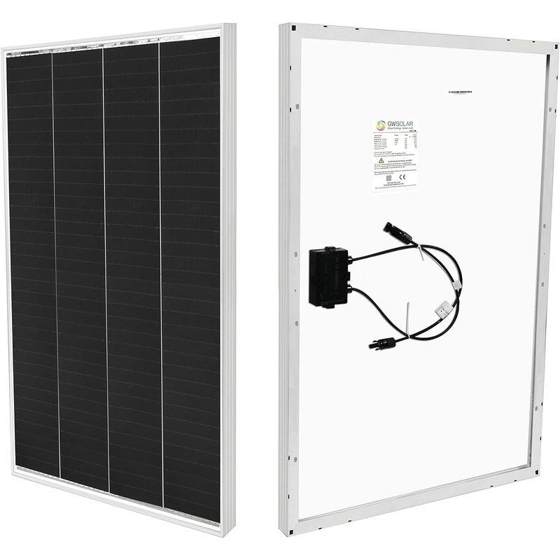 GWSOLAR 110W太陽光パネル/ 全並列ソーラーパネル/単結晶PERCセル/影に強い 太陽光発電 12Vシステム充電・蓄電対応/最大出｜sorrisoshop｜07