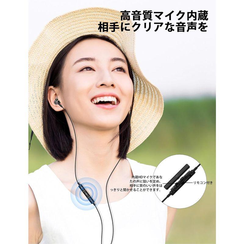 タイプ c イヤホン 有線 マイク付き2023最新DACチップ内蔵・HiFiUSB Type C イヤフォン iPad Pro/iPad A｜sorrisoshop｜05