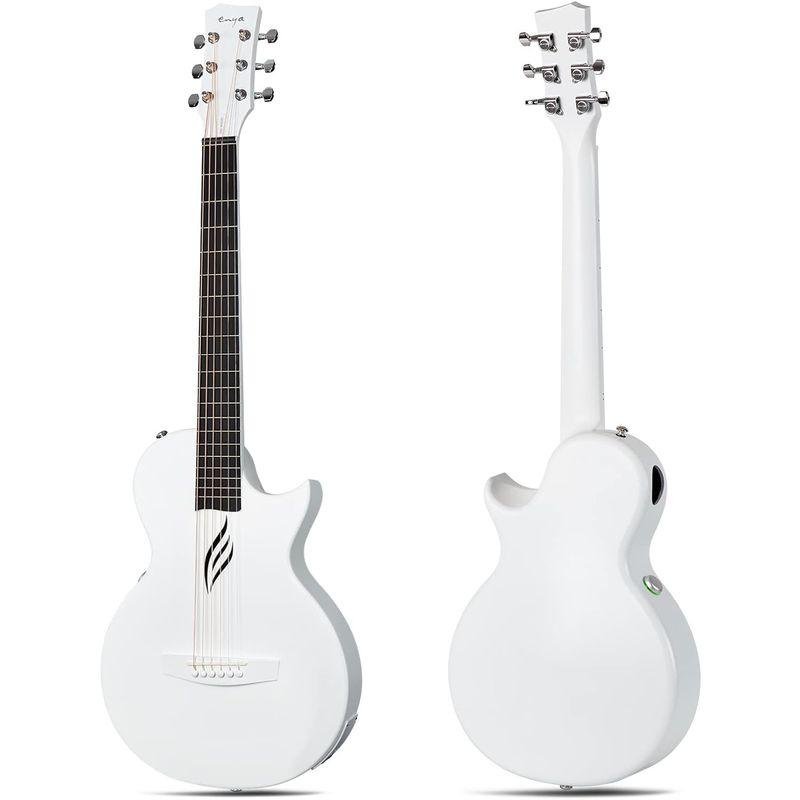 Enya Nova Go SP1アコースティック?エレキギター・カーボン一体成型ミニギター AcousticPlusピックアップ付き、ギター｜sorrisoshop｜02