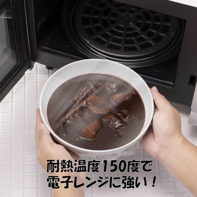 宇部フィルム 食品用ラップ 30cm×50m 5本セット 電子レンジ対応 食品包装 ぴったりくっつく 耐熱ラップ｜sorrisoshop｜02