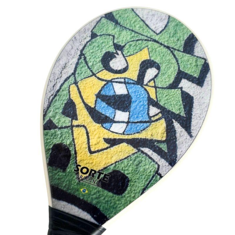 フレスコボールデザインラケットペアセット GRAFFITI グラスファイバー