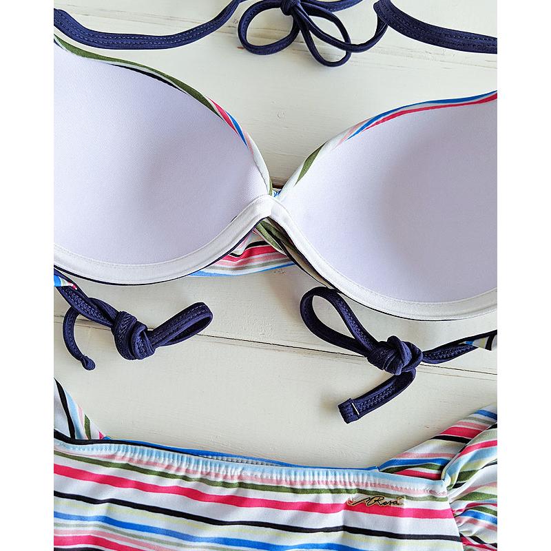 Morena Rosa フロントクロスライトボーダー水着 ワイヤー入り_4