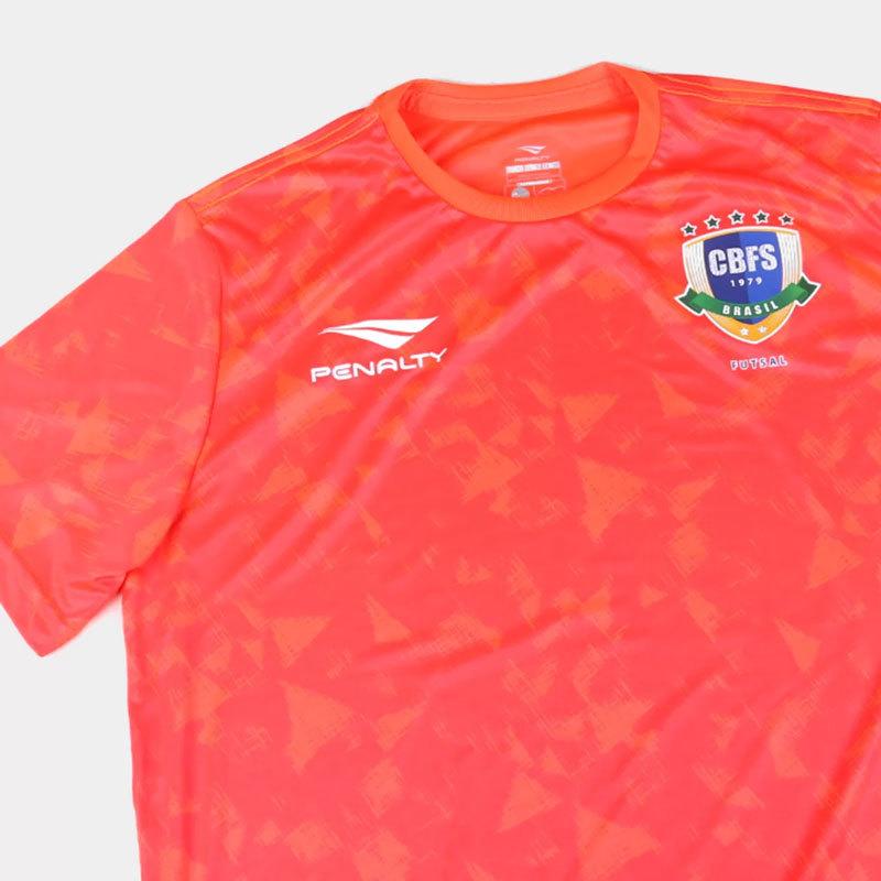 フットサルブラジル代表練習着 Cbfs公式トレーニングウェア Penalty ネオンオレンジ Sbu3003 Sorte Brazil 通販 Yahoo ショッピング