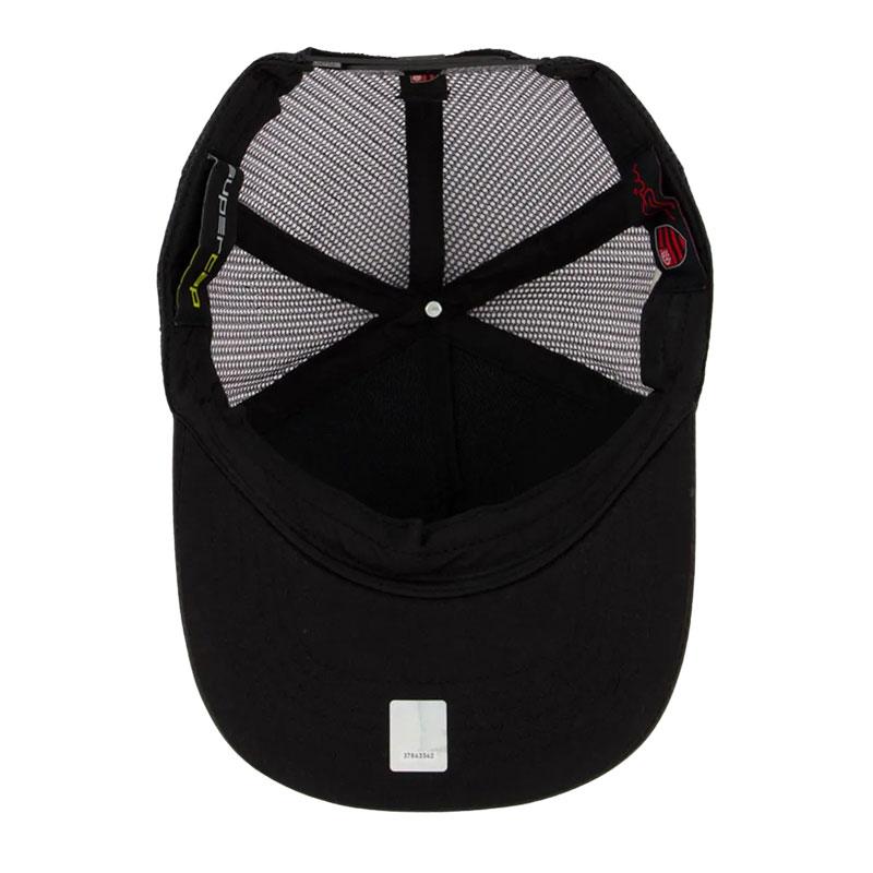 フラメンゴ公式 Zico エンブレムメッシュキャップ ジーコ 帽子