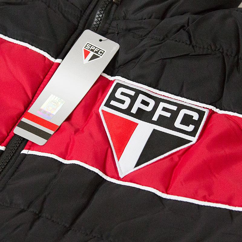 サンパウロ公式ダウンジャケット 格納式フード付き SAO PAULO FC_2
