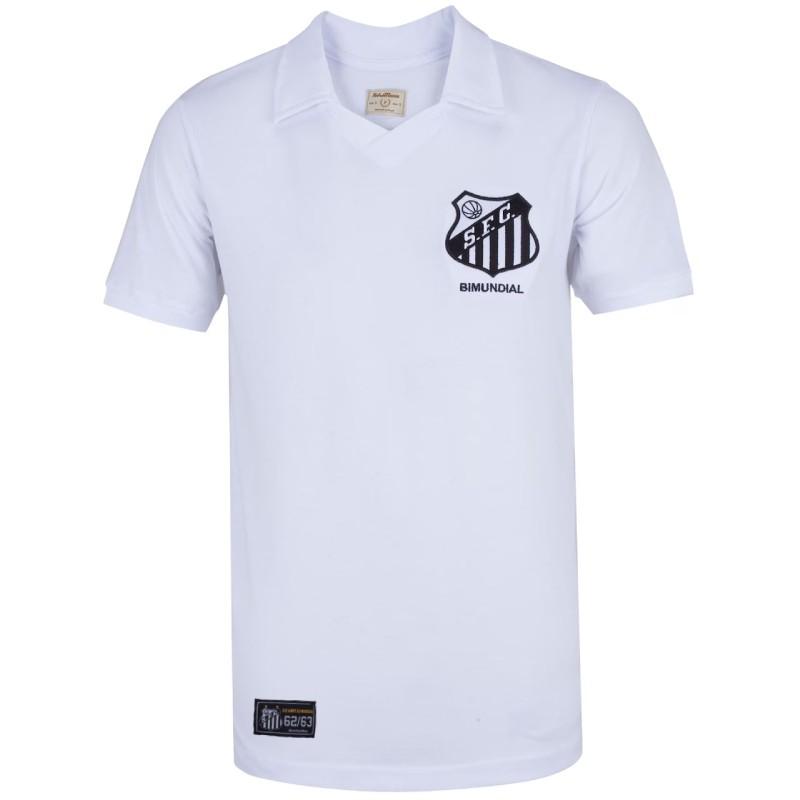 ブラジルサッカーレトロ公式 サントスFC 1962/63 復刻ユニフォーム