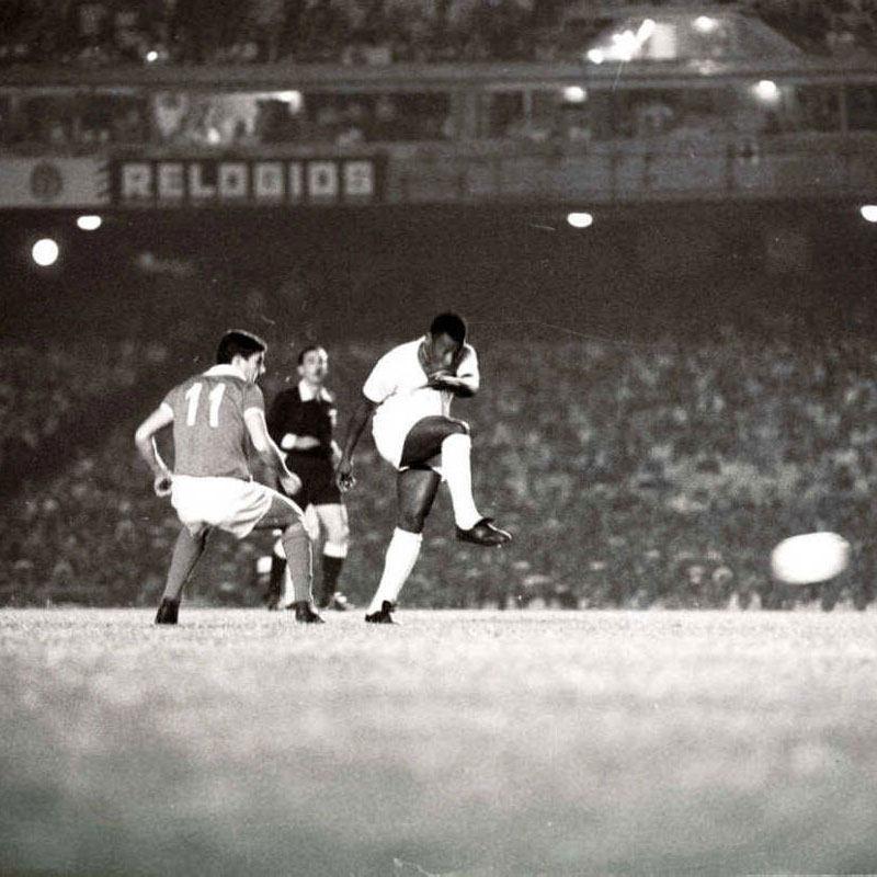 ブラジルサッカーレトロ公式 サントスFC 1962/63 復刻ユニフォーム