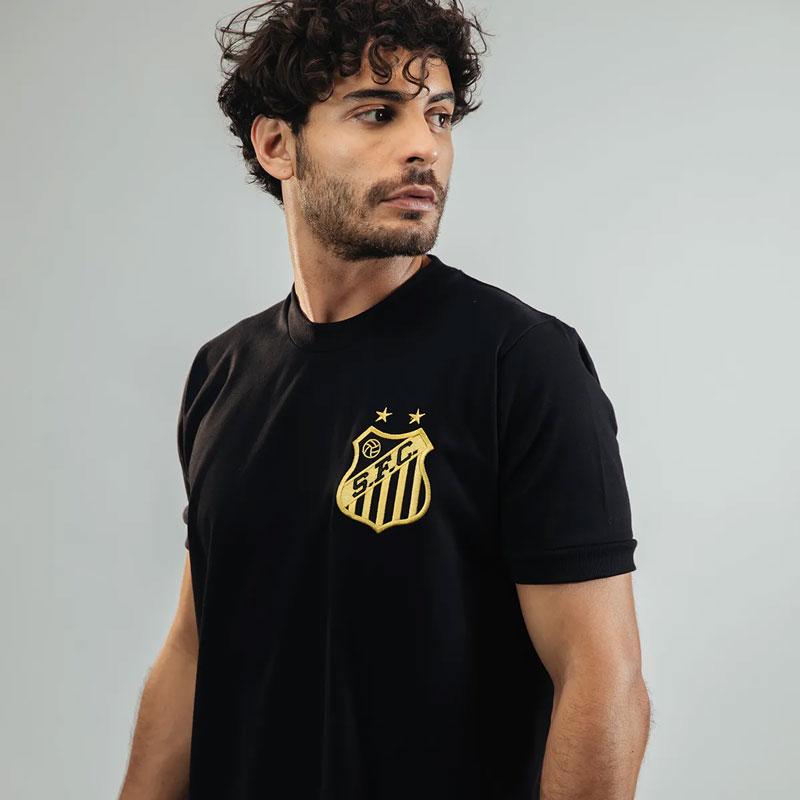 サントス公式 ペレ1000ゴール記念・背番号10番・エンブレムゴールド