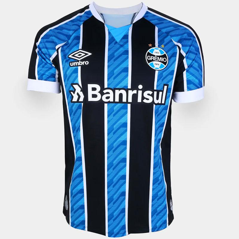 グレミオ公式スポンサー入りホームユニフォーム GREMIO ブルー×ブラック umbro : slu1108 : SORTE Brazil - 通販  - Yahoo!ショッピング