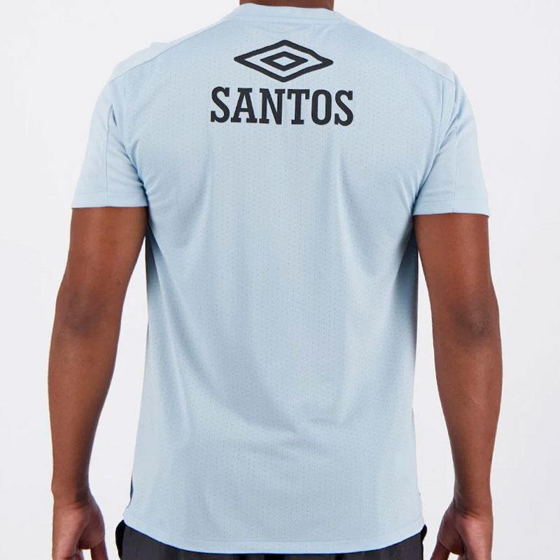 サントスFC公式練習着 トレーニングシャツ SANTOS FC ブルー umbro 