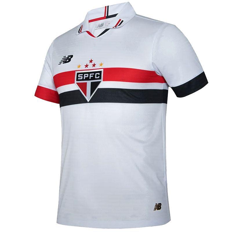 取り寄せ商品 サンパウロFC 24/25 ホームユニフォーム SAO PAULO FC 公式 New Balance ホワイト マーキング対応｜sorte-brazil｜02