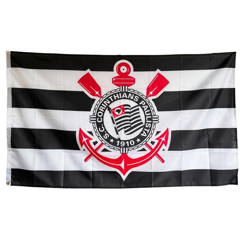 コリンチャンスフラッグ CORINTHIANS エンブレムデザイン : SORTE