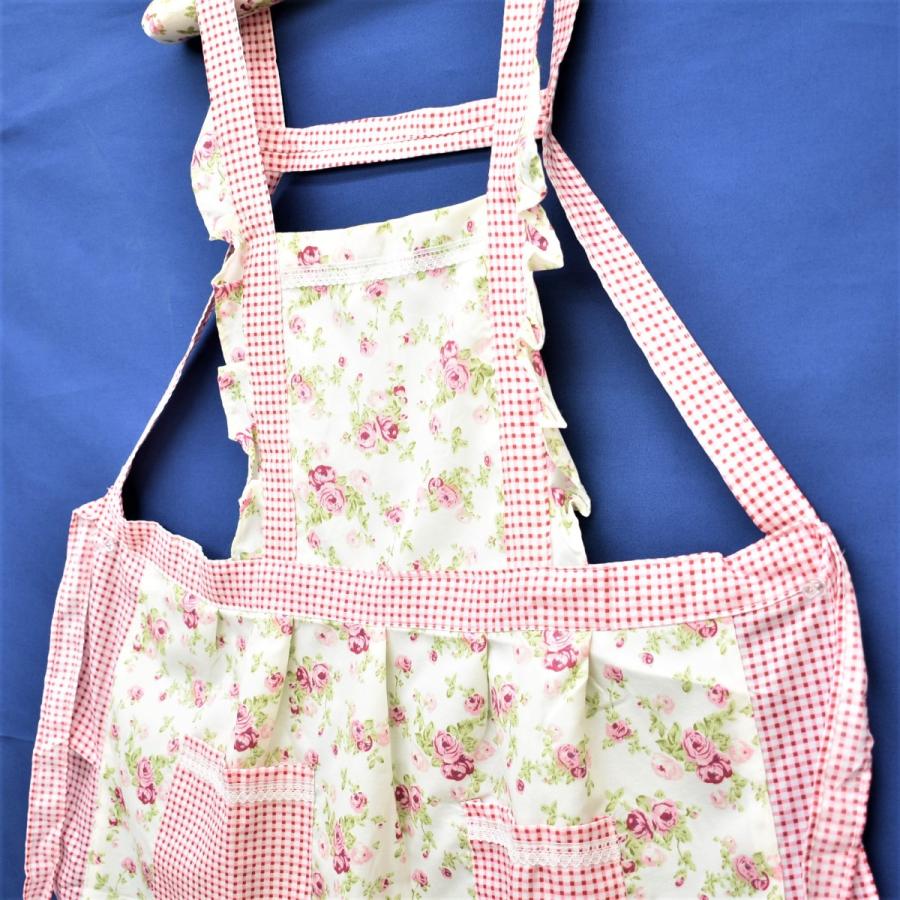 エプロン 花柄 可愛い フリル かわいい おしゃれ 作り方 ブランド通販 ドレス ワンピース バッグ Apron バラ雑貨 食品専門店ローズライフ 通販 Yahoo ショッピング