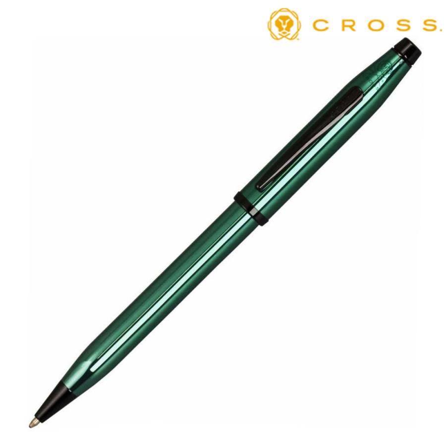 ノベルティ 記念品　CROSS クロス ギフト包装 レーザー名入れ対応・センチュリー　NAT0082WG-139　トランスルーセントグリーンラッカー　ボールペン　