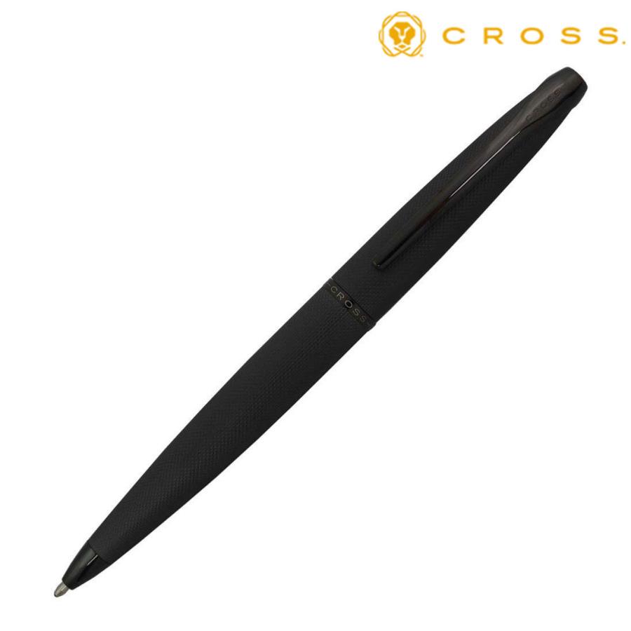 CROSS ボールペン 黒 1個〜 注文可】 [名入れ対応] CROSS クロス ATX ブラッシュト