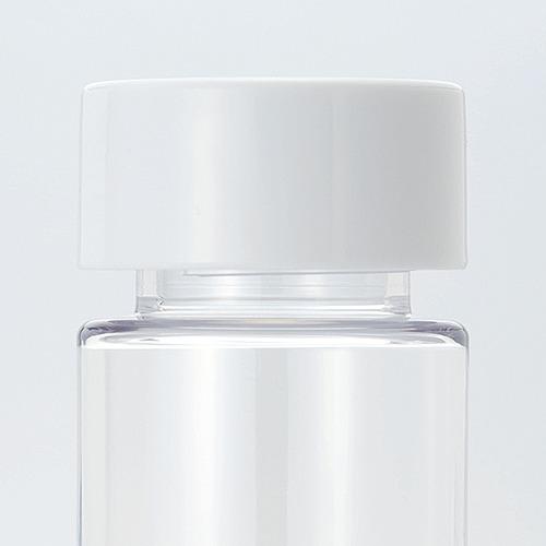 ロゴ入れ、名入れ・記念品・ノベルティに! マイクリアボトル(500ml)(白