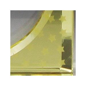 名入れ ロゴ入れ オリジナル/福利厚生 周年 卒業 記念品 [サンドブラスト加工代込] クリスタル 盾 小 DP-8C ※版代別途の画像