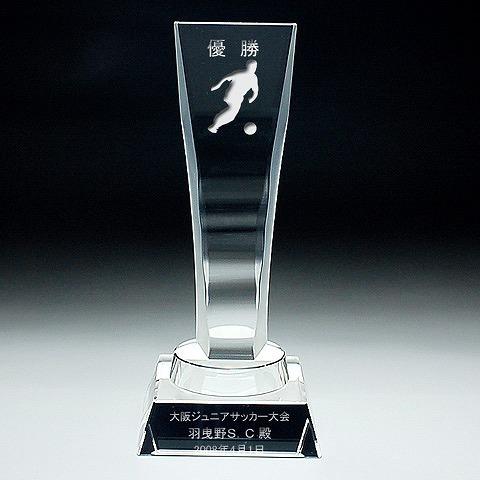 福利厚生 周年 卒業 記念品/記念品 ギフト [サンドブラスト加工代込] トロフィー 小 CR-3C ※版代別途の画像