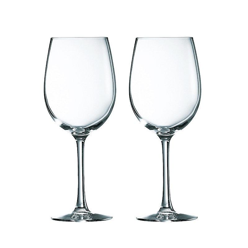 ノベルティ 記念品　[サンドブラスト加工代込]　ワイングラス(ペア)　GL-1W　※版代別途　 開店記念/勤続記念