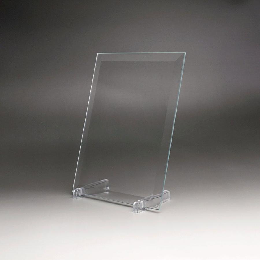 記念品 ギフト/福利厚生 周年 卒業 記念品　【サンドブラスト 名入れ代込】 ウルトラホワイトガラス盾　※別途見積