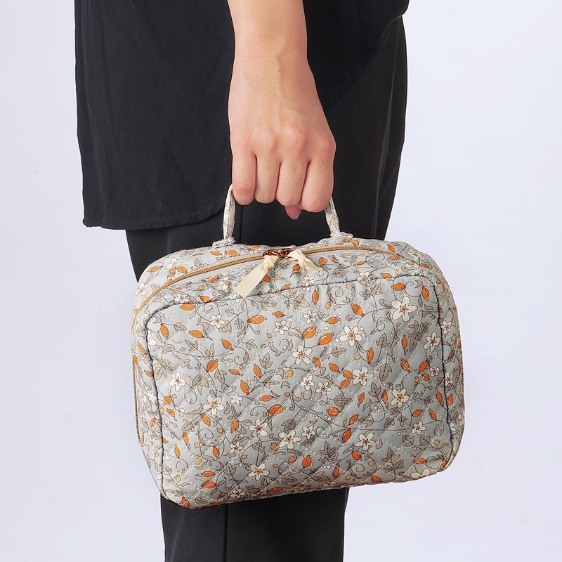 販促品 ノベルティ グッズ フィオリート・ハンドル付きキルティング