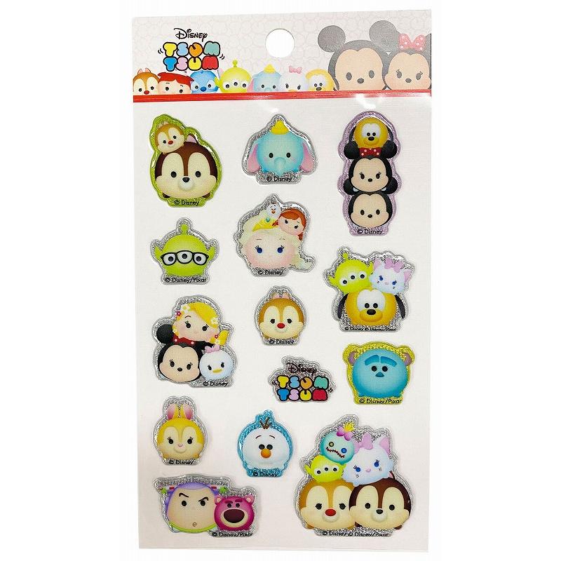 イベント 縁日 催物 抽選会 ディズニーかわいいぷっくりシール : 粗品