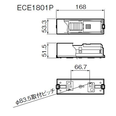 Panasonic（パナソニック） ECE158 ワイヤレスコール 熱線センサー発信