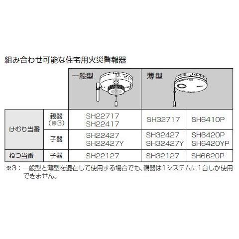 Panasonic（パナソニック） SH3290K 住宅用火災警報器（けむり当番・熱