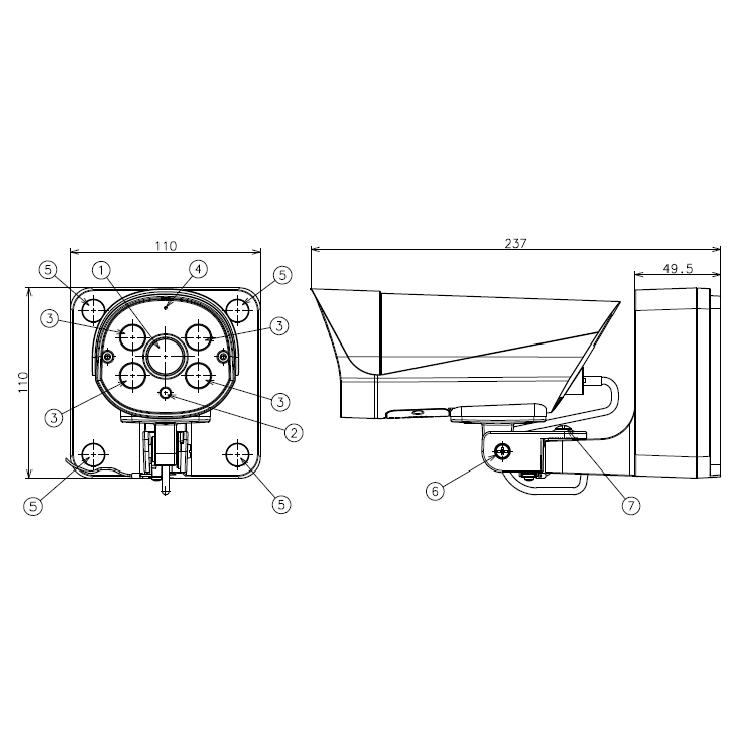 Panasonic VL-CA10X パナソニック おうちレコーダー 屋外 Panasonic VL-CA10X パナソニック おうちレコーダー 屋外