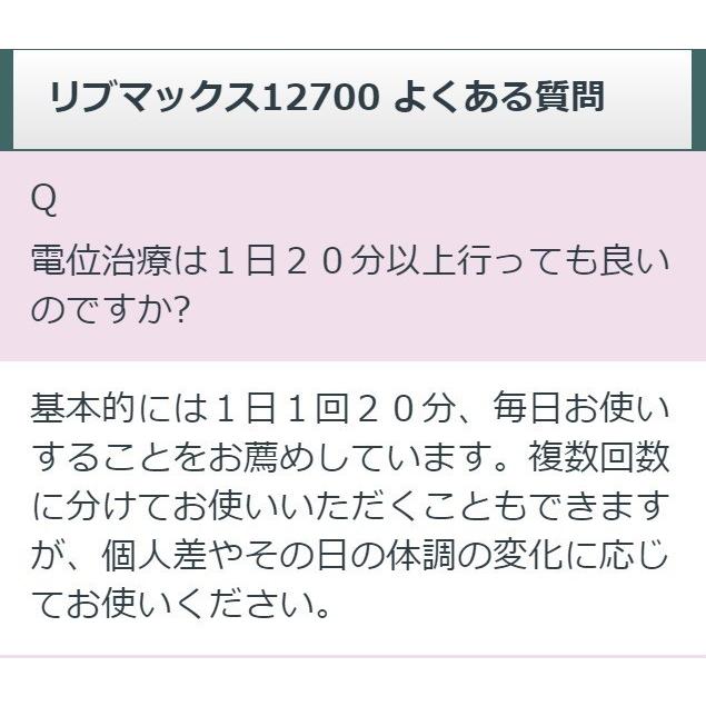 リブマックス12700 中古 Bランク 8年保証 バイオテック 電位治療器