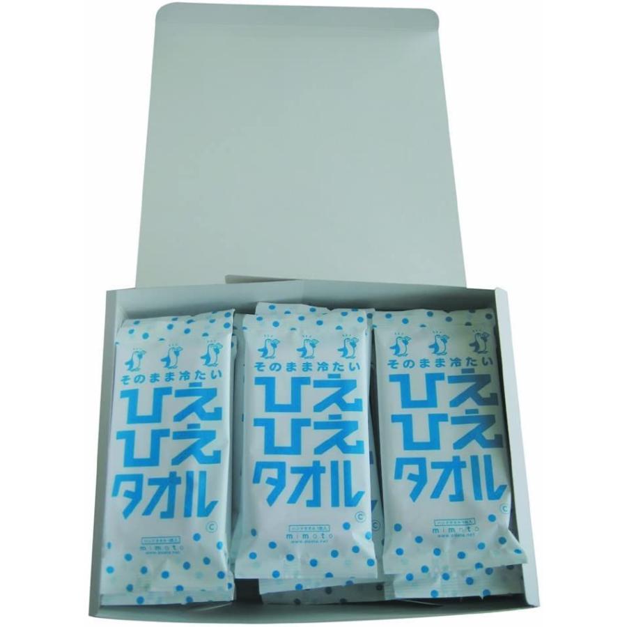 ひえひえタオル 香料：ミント 30個入小箱 ウェットタオル｜sosola-shop｜02