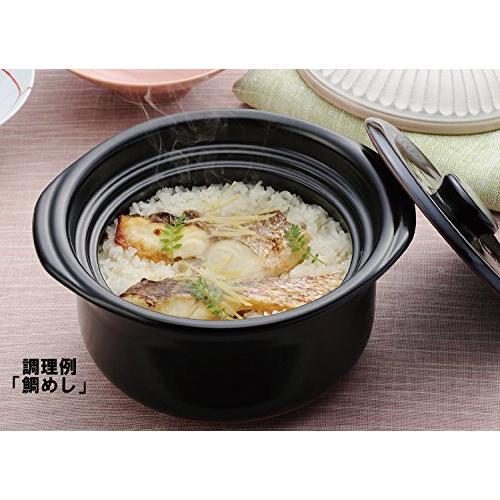 萬古焼 銀峯陶器 菊花 ごはん土鍋 (粉引 5合炊き)｜sosola-shop｜03