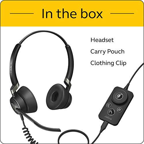 Jabra Engage 50有線ヘッドセット ステレオ - 電話用ヘッドセット 3マイクシステム付き バックグラウンドノイズを遮断 エージェン｜sosola-shop｜07