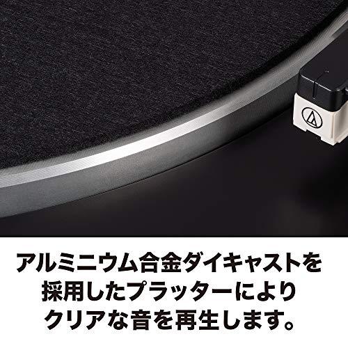 オーディオテクニカ フルオートレコードプレーヤー レッド AT-LP60X RD｜sosola-shop｜04
