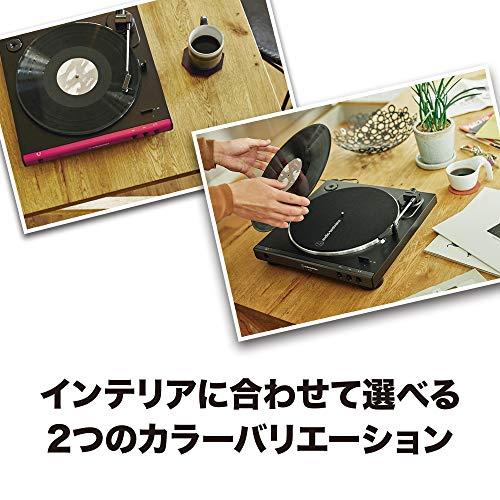 オーディオテクニカ フルオートレコードプレーヤー レッド AT-LP60X RD｜sosola-shop｜07