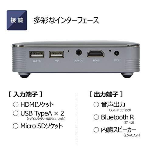 Canon モバイルプロジェクター C-13W（130lm/スピーカー内蔵/Wi-Fi対応）アウトドアに便利｜sosola-shop｜06