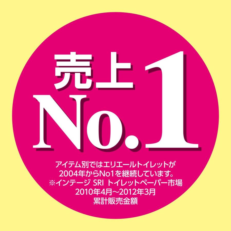 エリエール トイレットペーパー 55m×12ロール シングル パルプ100% リラックス感のある香り桜デザイン｜sosola-shop｜02