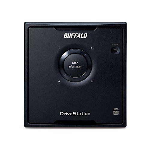 BUFFALO RAID5対応 USB3.0用 外付けハードディスク 4ドライブモデル 8TB HD-QL8TU3/R5J｜sosola-shop｜02