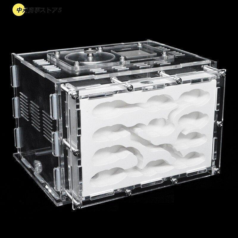 虫かご 飼育ケース アリの巣 蟻 観察 キット 石膏 アクリル 給餌エリア の商品画像