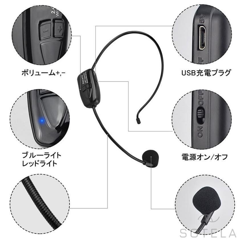 ワイヤレスマイク 2.4G 無線マイク ヘッドセットマイク 耳掛式 ワイヤレスマイク 2.4G 無線マイク ヘッドセットマイク 耳掛式