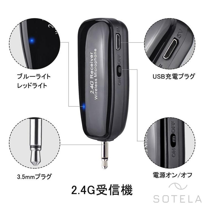ワイヤレスマイク 2.4G 無線マイク ヘッドセットマイク 耳掛式 ワイヤレスマイク 2.4G 無線マイク ヘッドセットマイク 耳掛式