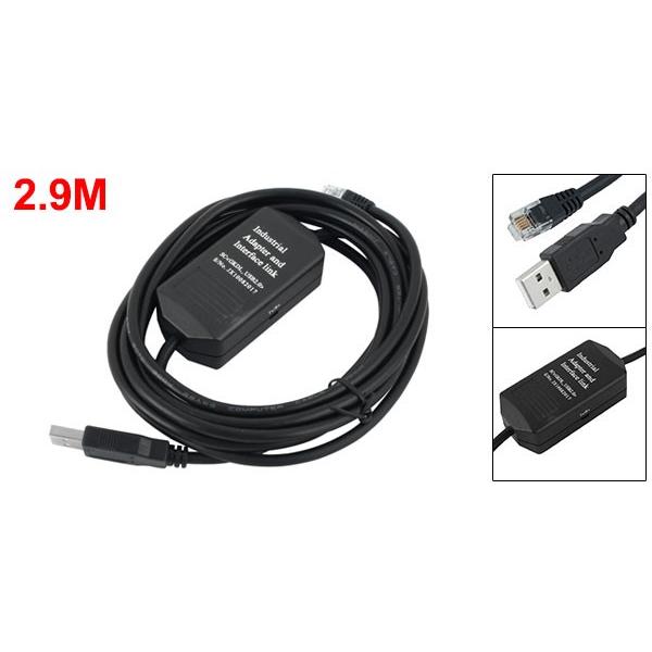 uxcell PLC通信接続ケーブル USB-KVタッチスクリーンプログラミング