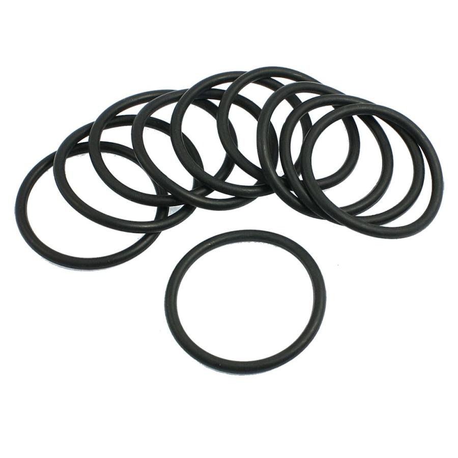 uxcell オイルシール Oリング 4mm x 53mm ブラック ゴム ニトリルゴム シール 10個入り : ソウテン2号店 - 通販 ...