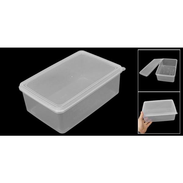 uxcell 保存容器 ボックス 食品 食べ物 プラスチック 容量1700ml 透明｜soten2｜02