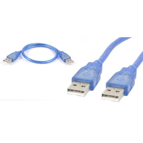 uxcell 45cm ブルー USB 2.0 A型 オスーオスM/M 延長ケーブル リードコード｜soten2｜02