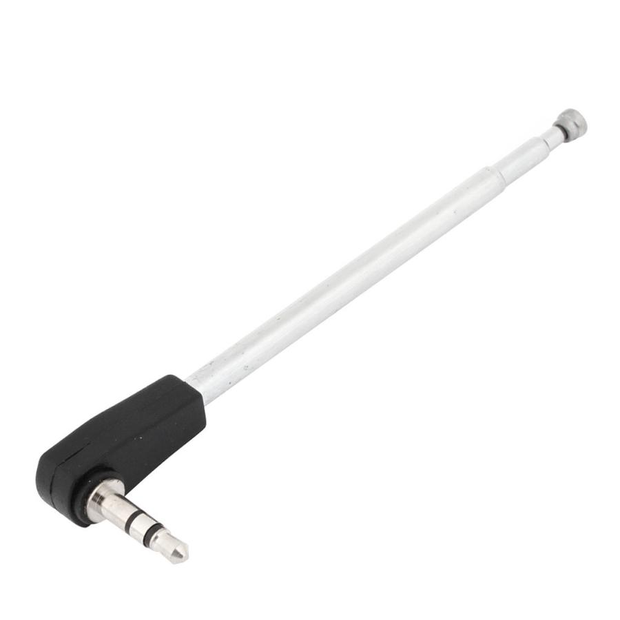 uxcell ロッドアンテナ 伸縮 アンテナ 4 セクション 3.5mm