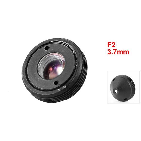 uxcell ピンホールレンズ 3.7mm CCTVボックス 焦点距離 F2 コーン