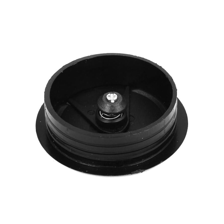 uxcell ケーブル穴カバー 5個入 ブラック 58x 50mm ケーブルホールカバー|soten2|03