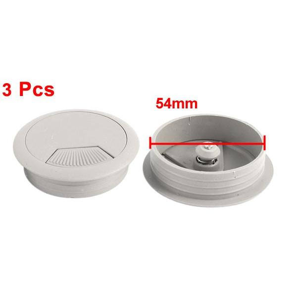 uxcell 配線孔キャップ ケーブル穴キャップ 穴カバー 3個入 : ソウテン